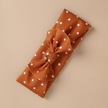 Bentita cu fundita pentru bebelusi – Dotty, 0 - 9 luni, poliester